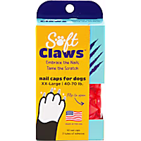 Soft Claws Pink Dog Nail Caps