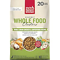 The Honest Kitchen Gourmet Whole Food Clusters Whole Grain Chicken & Superfoods Recipe Dog Food
