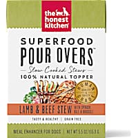 The Honest Kitchen Superfood Lamb & Beef Stew with Spinach, Kale & Broccoli Wet Dog Food Topper