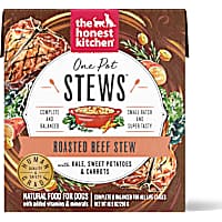 The Honest Kitchen One Pot Stews: Roasted Beef Stew with Kale, Sweet Potatoes & Carrots Wet Dog Food