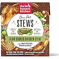 The Honest Kitchen One Pot Stews: Slow Cooked Chicken Stew with Sweet Potato, Spinach & Apples Wet Dog Food