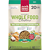 The Honest Kitchen Gourmet Whole Food Clusters Whole Grain Chicken & Superfoods Recipe Puppy Dog Food