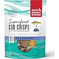 The Honest Kitchen Superfood Cod Crisps: Cod & Blueberry Dog Treats