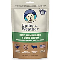 Under the Weather Rice, Hamburger & Bone Broth Freeze-Dried Bland Diet for Dogs