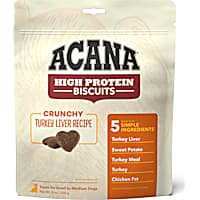 ACANA High Protein Crunchy Turkey Liver Recipe Biscuits for Small Dogs