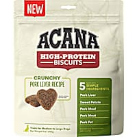 ACANA High Protein Crunchy Pork Liver Recipe Biscuits for Large Dogs