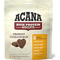 ACANA High Protein Crunchy Chicken Liver Recipe Biscuits for Large Dogs