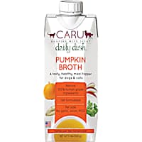 CARU Daily Dish Pumpkin Broth Meal Topper for Cats & Dogs