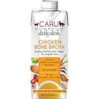 CARU Daily Dish Chicken Broth Meal Topper for Cats & Dogs