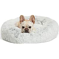 Best Friends by Sheri The Original Calming Donut Frost Shag Cuddler Dog Bed