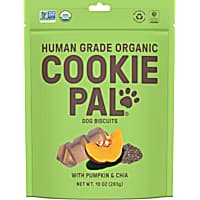 CookiePal Organic Pumpkin and Chia Recipe Dog Biscuits
