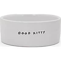 EveryYay Dining In Good Kitty Ceramic Cat Bowl