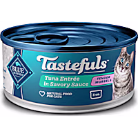 Blue Buffalo Tastefuls Wet Cat Food Morsels with Tuna