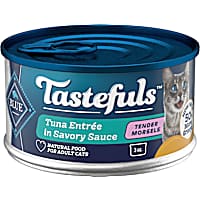 Blue Buffalo Tastefuls Made with Natural Ingredients, Tuna Wet Cat Food Morsels