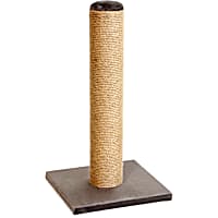 Serene Feline Plush Scratching Post for Cats