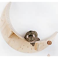 MYZOO AndMakers Luna Crescent Moon Shape Wall Mounted Cat Bed