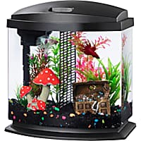 Aqueon Black LED BettaBow SmartClean Kit