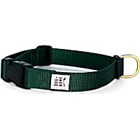 Dog + Bone Green Forest Snap Dog Collar