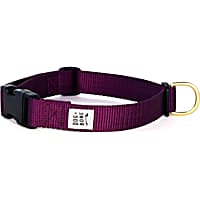 Dog + Bone Purple Snap Dog Collar
