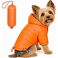Pet Life Orange Lightweight Adjustable Sporty Avalanche Pet Coat