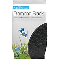 Aqua Natural Diamond Black Quartz