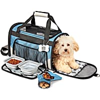 Mobile Dog Gear Blue Pet Carrier Plus