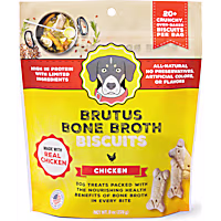 Brutus Bone Broth Chicken Flavor Dog Biscuits