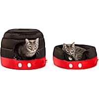 Best Friends by Sheri Disney Standard Black 2-in-1 Honeycomb Mickey Pants Cat and Dog Hut