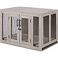 UniPaws Crate with Cushion and Tray for Dogs