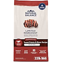 Natural Balance Limited Ingredient Adult Grain-Free Dry Dog Food Reserve Sweet Potato & Bison Recipe