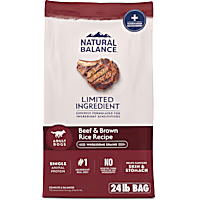 Natural Balance Limited Ingredient Beef & Brown Rice Recipe Dry Dog Food