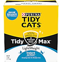 Tidy Cats Clumping LightWeight Max Instant Action Formula Multi Cat Litter