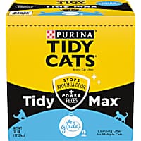 Purina Tidy Cats Clumping Max Glade Tough Odor Clear Springs Multi Cat Litter