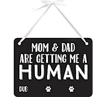 Pearhead Pet Baby Announcement Photosharing Chalkboard
