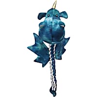 Bark-A-Boo Rope Braided Body Dragon Dog Toy