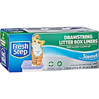 Fresh Step Scented Drawstring Jumbo Cat Litter Box Liners