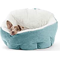 Best Friends by Sheri Standard Tide Pool Deep Dish Orthocomfort Cat and Dog Bed in Ilan Microfiber