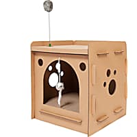 FurHaven Condo Hideaway Scratcher House for Cats