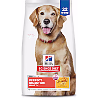 Hill's Science Diet Adult 7+ Perfect Digestion Chicken, Whole Oats & Brown Rice Recipe Dry Dog Food