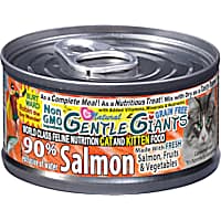 Gentle Giants Natural Non GMO Salmon Cat and Kitten Can Food