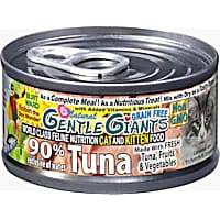 Gentle Giants Natural Non GMO Tuna Cat and Kitten Can Food