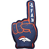 Pets First Denver Broncos #1 Fan Dog Toy