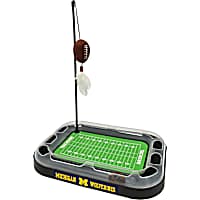 Pets First Michigan Football Cat Scratcher Toy