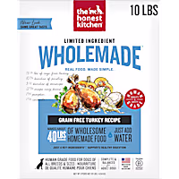 The Honest Kitchen Wholemade Limited Ingredient Turkey Dog Food
