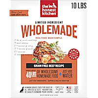The Honest Kitchen Wholemade Limited Ingredient Beef Dog Food