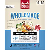 The Honest Kitchen Wholemade Whole Grain Turkey Dog Food