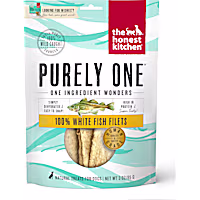 The Honest Kitchen 100% White Fish Filets Dog Treats