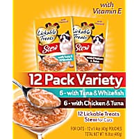 Lickable Treats Stew Variety Pack for Cat