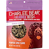 Charlee Bear Bearnola Bites Natural Pumpkin Spice Crunchy Cluster Treats for Dogs