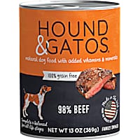 Hound & Gatos Grain Free, Beef Wet Dog Food